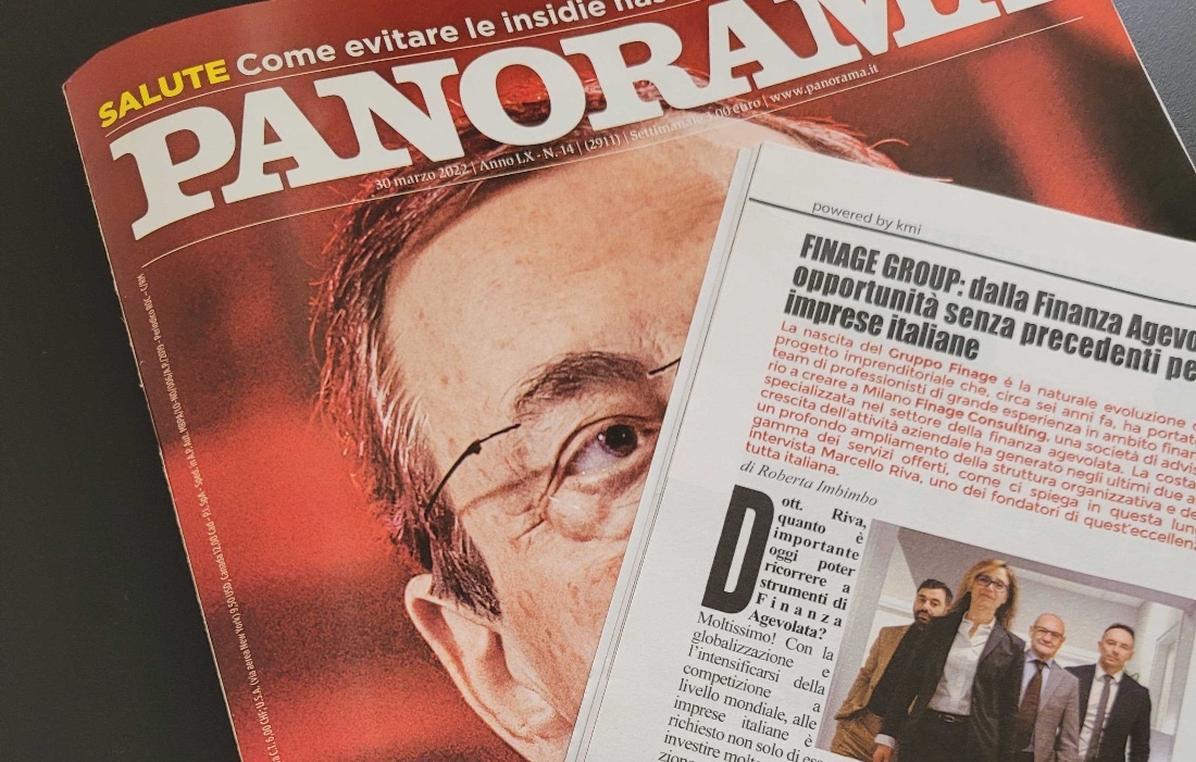 nasce FinageGroup inserto Panorama